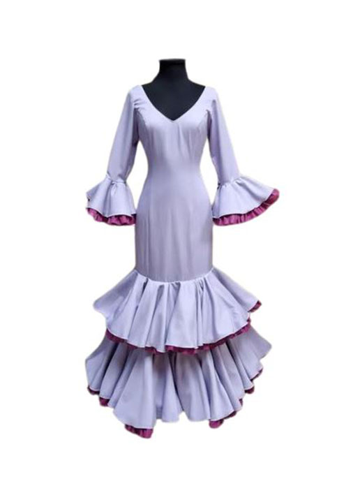 Size 42. Flamenco Dress Model Alexandra. Mauve